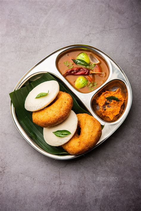 Idli Vada sambar Stock Photo by stockimagefactory | PhotoDune