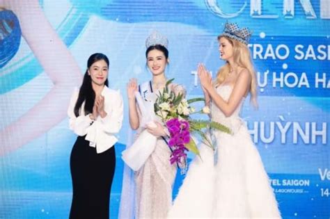 Tại sao Miss World 2024 Krystyna Pyszkov lại là người trao sash cho Hoa