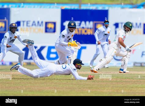 Galle Sri Lanka 17th July 2023 Dhananjaya De Silva Of Sri Lanka