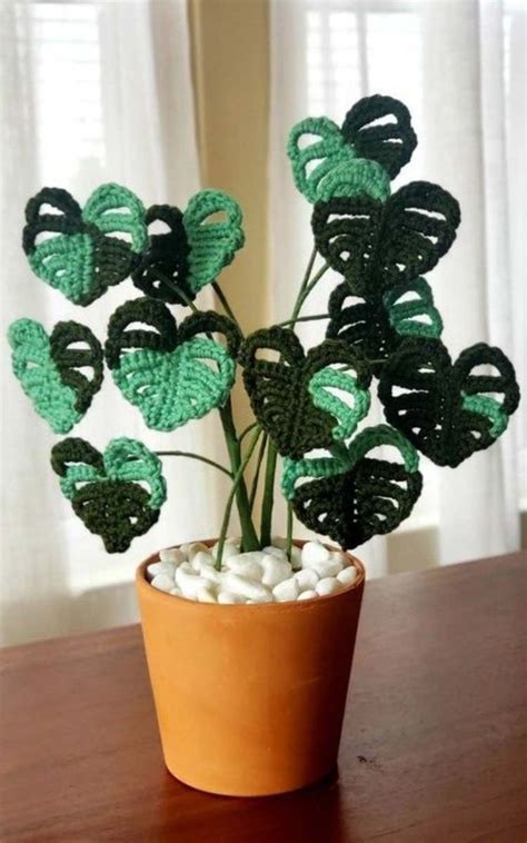 Monstera Leaf Free Crochet Pattern And Tutorial