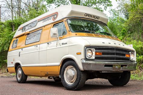 Grab This Amazingly Preserved 1977 Dodge Camper Van 60 Off