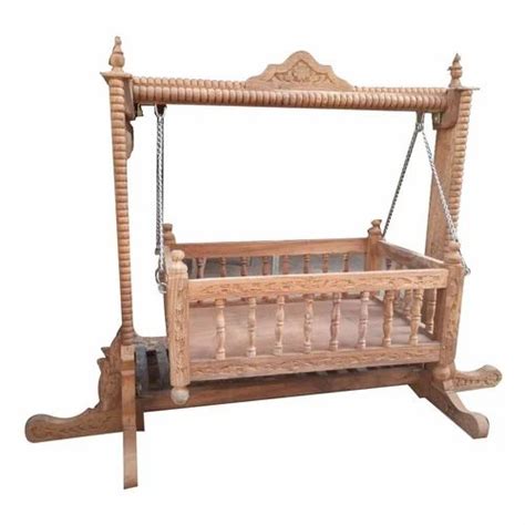 Teak Wood Baby Cradle At 20000 Baby Cradle In Saharanpur ID