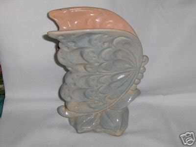 GONDER POTTERY BUTTERFLY VASE | #39092614