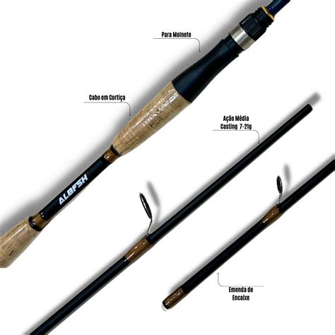 Kit Pesca Ultralight Vara Topaz M Lbs Molinete Joker Black