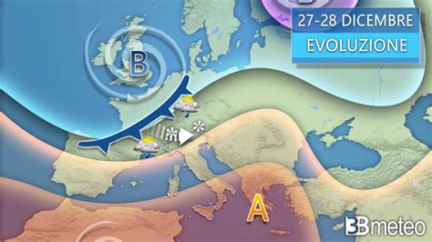 Meteo Da giovedì inizierà il declino dell anticiclone primo fronte