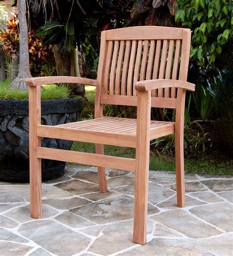 Teak Wood Chair - Miss Daisy’s Home & Decor Co