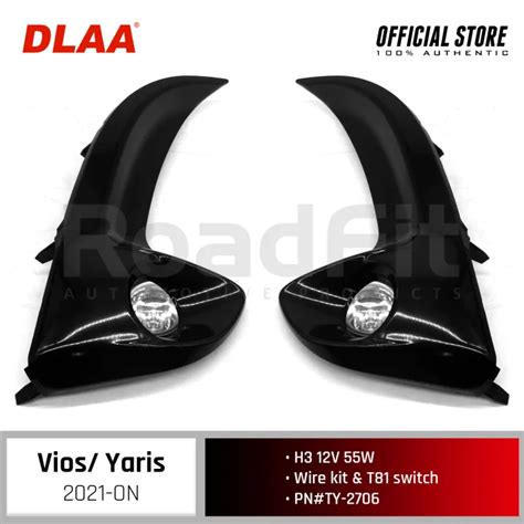 Dlaa Genuine Fog Lamp Fog Light For Toyota Vios Yaris H V