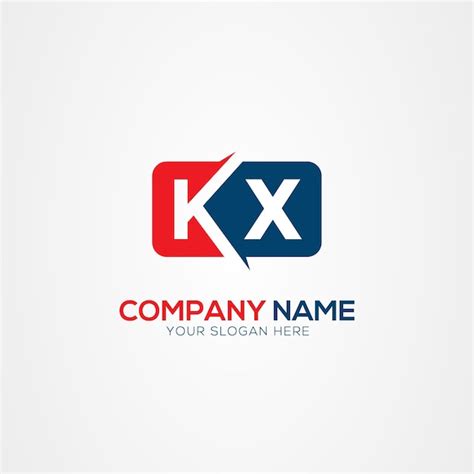 Premium Vector Kx Or Xk Creative Modern Letters Logo Design Element