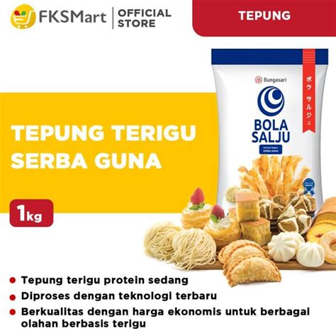 Jual Bola Salju Tepung Terigu Kg Shopee Indonesia