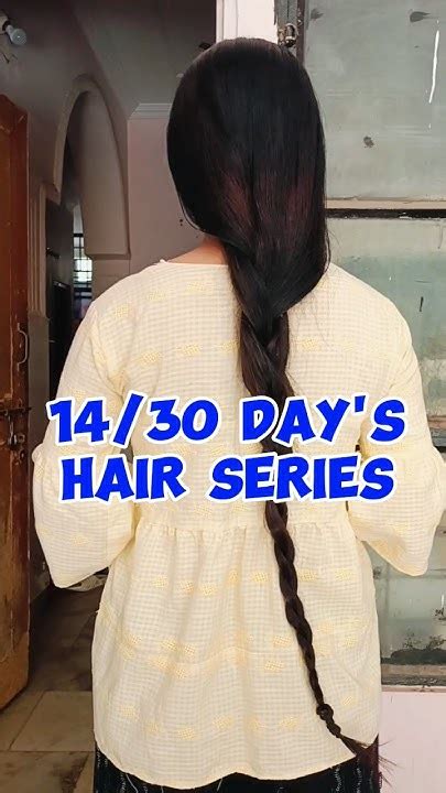 14 30 Day S Hair Series Hair Ytshorts Shortfeed Haircare Youtube