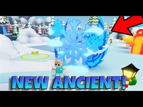 NEW ETERNAL SNOWFLAKE ANCIENT SECRET PET IN MINING SIMULATOR 2