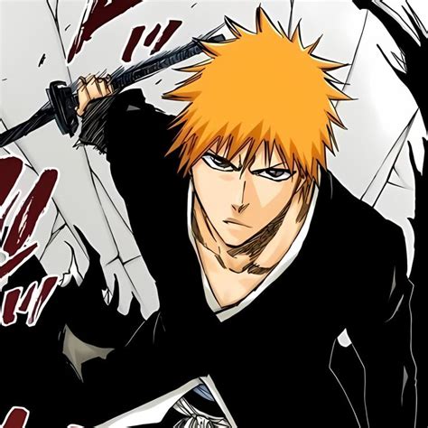 𝐈𝐜𝐡𝐢𝐠𝐨 𝐊𝐮𝐫𝐨𝐬𝐚𝐤𝐢 𝐈𝐜𝐨𝐧 em 2024 Anime Kurosaki ichigo Personagens