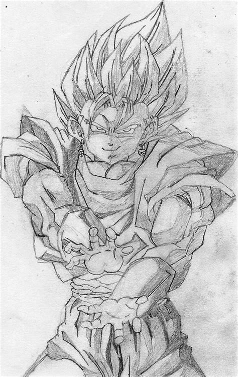 Vegettovegito Attacking Pose By Zowauw On Deviantart