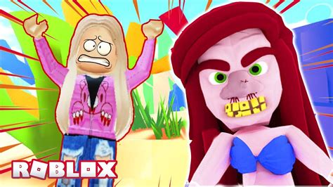 ESCAPE Da ARIEL MALVADA Escape Evil Mermaid Roblox YouTube