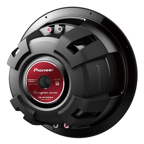 PIONEER CAR SUBWOOFER 12 DUAL VOICE COIL 4OHM TSW312D4 Oikos Center