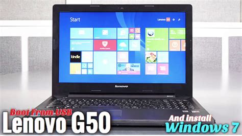 How To Enter Bios Setup And Boot From Usb On Lenovo G50 Youtube