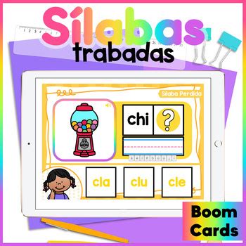 S Labas Trabadas Boom Cards By The Bilingual Rainbow Tpt