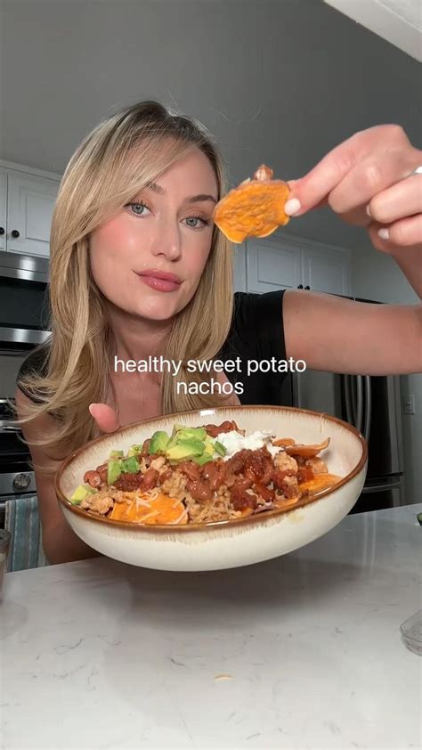 Laura Odegard Baule on Instagram: "Oil Free Sweet Potato Nachos with ...