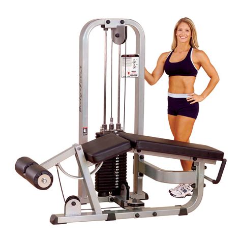 Body Solid Pro Club Line Fitness Machine For Leg Curl Exercise