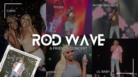 ROD WAVE FRIENDS CONCERT VLOG GRWM Outfit Hair Makeup YouTube