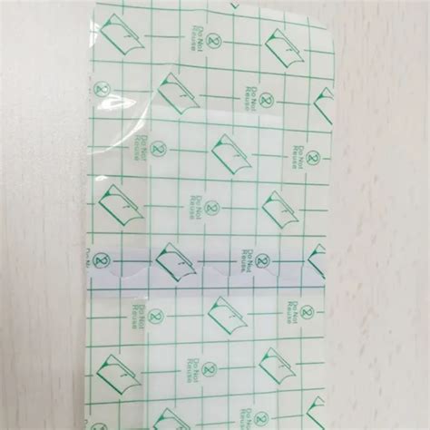 Sterile Adhesive Waterproof Transparent Iv Cannula Pu Wound Film Foam