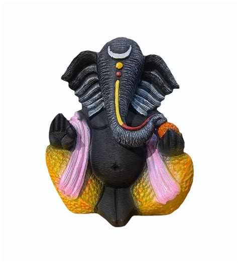 Black Polyresin Ganesh Statue Home At Rs 400 In New Delhi Id