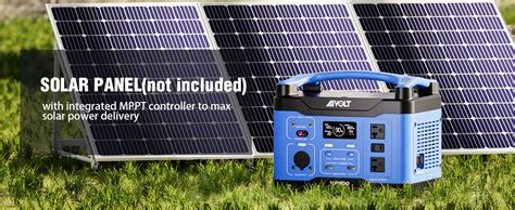 Amazon Aivolt Portable Power Station W Solar Powered Generator