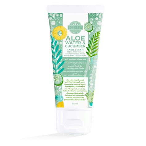 Aloe Water Cucumber Scentsy Hand Cream Lush Hand Creams Uk