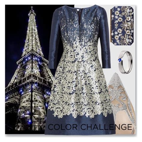 Blue Silver Fashion Inspiration