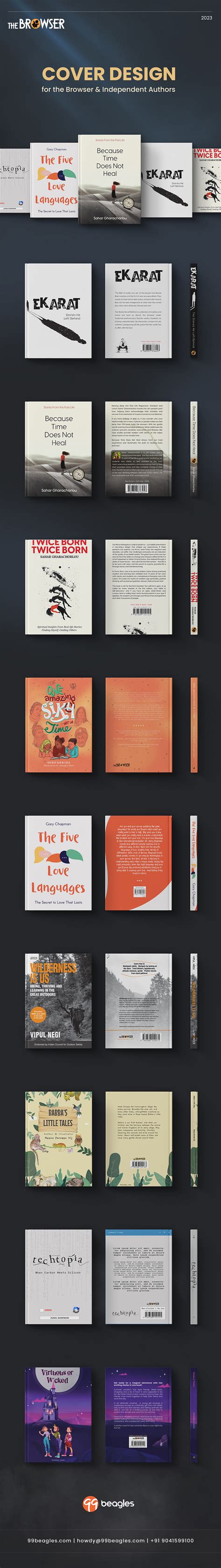 Book Cover Designs by 99beagles by 99beagles on Dribbble