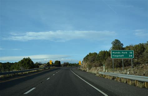 Interstate 17 North Munds Park To Flagstaff Aaroads Arizona