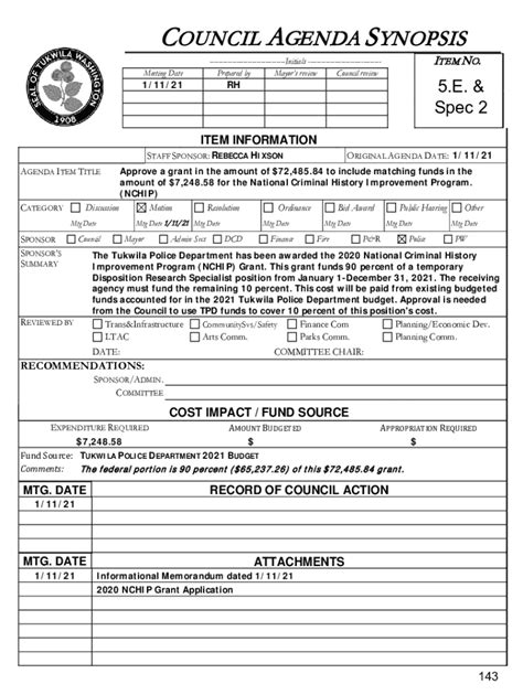 Fillable Online Criminal History WSP Washington State Patrol WA