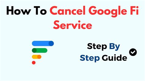 cancel google fi service youtube