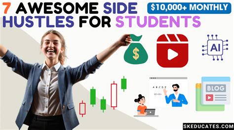 7 Best Side Hustles for Students in 2024 ($10K+ Monthly)