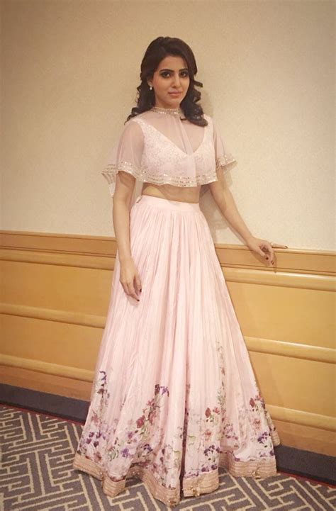 Samantha Ruth Prabhu In Lehenga 3188592 Hd Wallpaper And Backgrounds