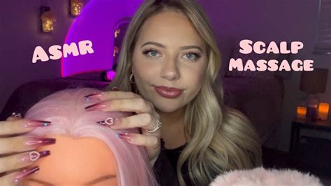 Asmr Scalp Massage 💆‍♀️ Face Tapping Hair Play Scratching Youtube