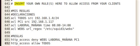 Instalaci N Y Configuraci N De Un Proxy Con Squid Sospedia