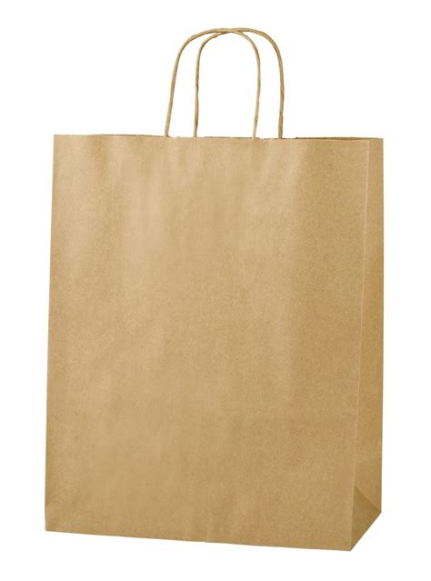 Medium Brown Paper Bags With Twisted Handles Premium Bags