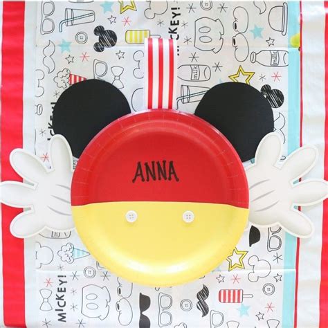 Mickey Mouse Paper Plate Craft