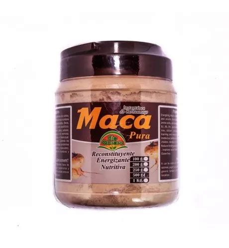 Maca Pura Harina Instantanea Carhuamayo Bioaurora 500g Cuotas sin interés