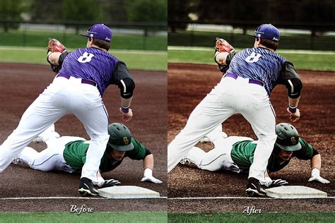 Baseball Photoshop Actions Video Luts Design Cuts