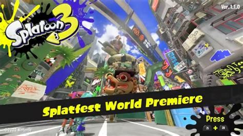 LIVE First Look Splatoon 3 Splatfest World Premire Sneak Peek