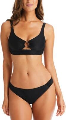 Bar Iii Banded Ring Bikini Top Hipster Bikini Bottoms Created For Macys