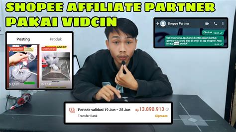 APAKAH AMAN PAKAI VIDCIN SIMAK TRICK SUPAYA AMAN Shopeepartner YouTube