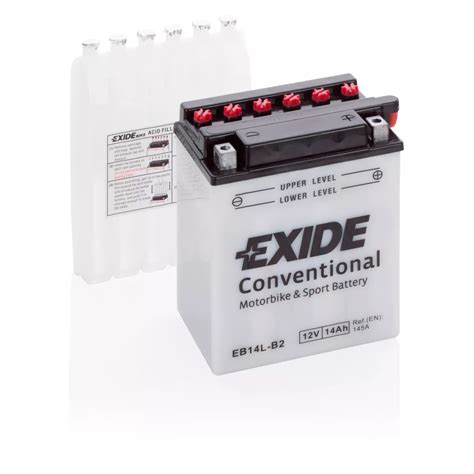 Batterie Exide Conventional V Eb L B Yb L B Batteries Motos