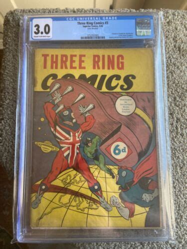 Period Comics On Twitter Rare 1946 Golden Age Three Ring Comics 3