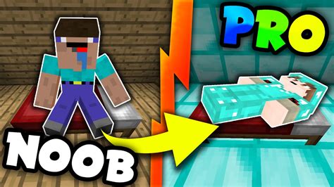 Minecraft NOOB Plays BED WARS YouTube