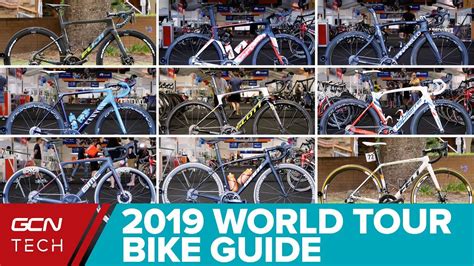 2019 Worldtour Bikes Guide New Pro Team Bikes Youtube