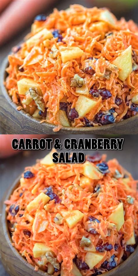 Carrot Cranberry Salad Artofit