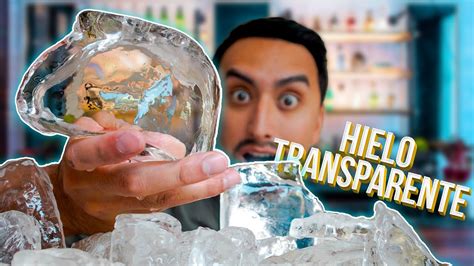 Como Hacer Hielo Transparente Muy F Cil Youtube